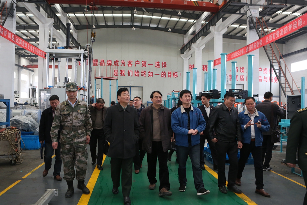 金華軍分區程友敏司令員一行調研mg4377娛樂電子遊戲網站軍民融合發展工作