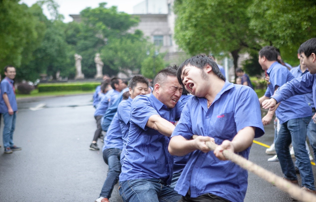 【公司動态】mg4377娛樂電子遊戲網站摩輪公司舉行“團結杯”拔河比賽